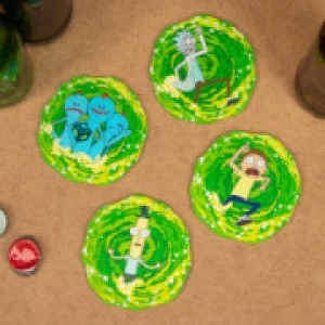 Image of Rick and Morty 3D Coasters