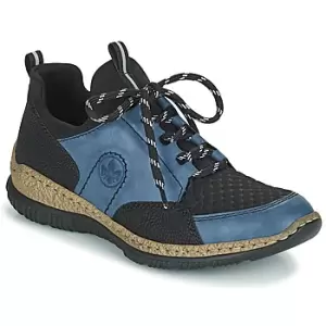 Image of Rieker MEDONNA womens Shoes Trainers in Blue