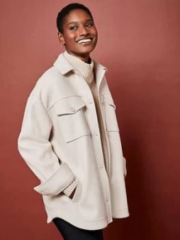 Image of Mint Velvet Easy Chuck On Pocket Shacket