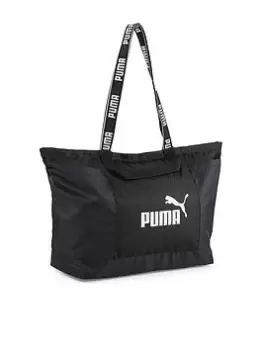 Image of Puma Core Base Large Shopper, Black, Women