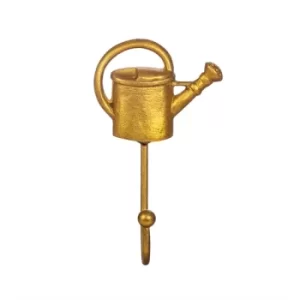 Image of Gold Watering Can Drawer Hook
