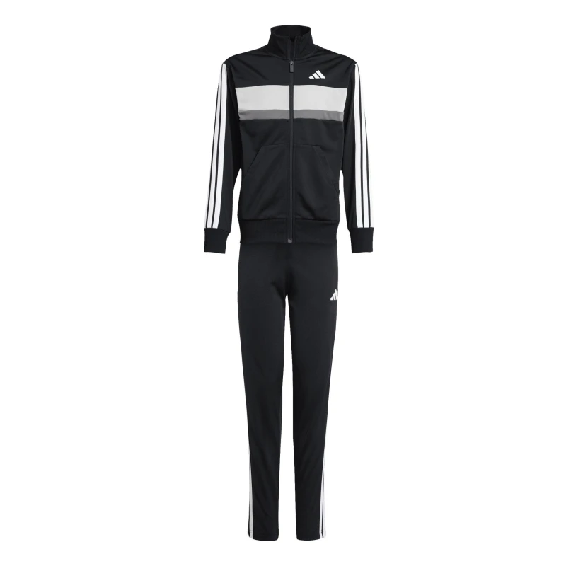 Image of adidas Essentials Tiberio Tracksuit - Black 13 - 14 Years