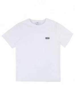 Image of Hugo Boss Classic Short Sleeve T-Shirt White Size 5 Years Boys