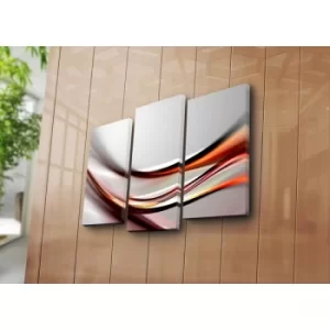 Image of 3PATK-106 Multicolor Decorative Canvas Painting (3 Pieces)