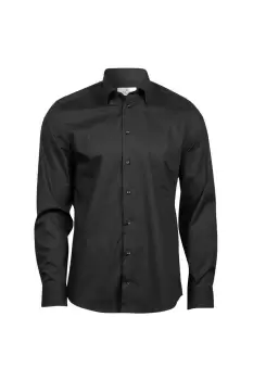 Image of Luxury Stretch Long-Sleeved Shirt