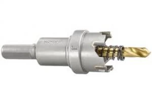 Image of Starrett Carbide Tipped Stainless Cutting Hole Saw 25mm