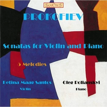 Image of Santos - Prokofiev: Sonatas for Violin and Piano CD