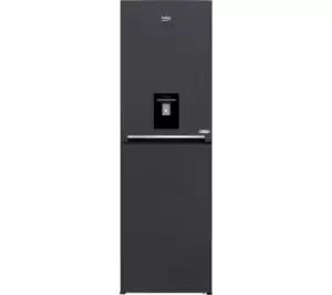 Image of Beko HarvestFresh CFG3691DVA 399L Frost Free Freestanding American Style Fridge Freezer