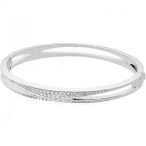 Image of Ladies Michael Kors Silver Plated Brilliance Bracelet