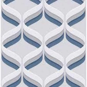 Image of Fresco Retro Ogee Wallpaper