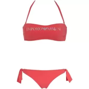 Image of Emporio Armani Ladies Knit Bikini - Pink