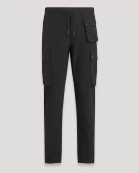 Image of Belstaff Techmaster Cargo Trouser In Black - Size M
