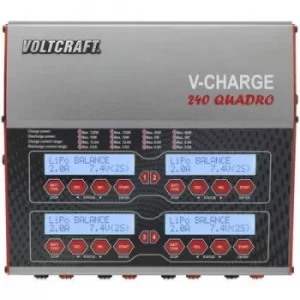 Image of VOLTCRAFT V-Charge 240 Quadro Scale model Multifunction charger 12 V, 230 V 12 A LiPolymer, LiFePO, Li-ion, LiHV, NiCd, NiMH, Lead-acid