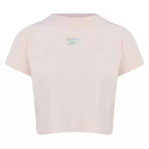 Image of Reebok Logo Tee - Pink