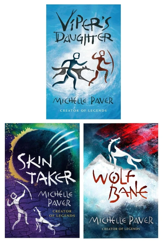 Image of Michelle Paver Chronicles of Ancient Darkness Series 3 Books Collection Set (Viper's Daughter, Skin Taker & Wolfbane) Michelle Paver Books