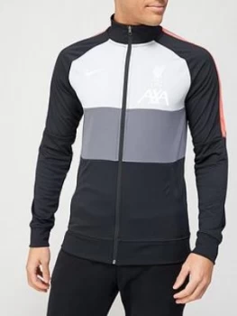 Image of Nike Liverpool Fc L96 Anthem Champions League Track Jacket - Black