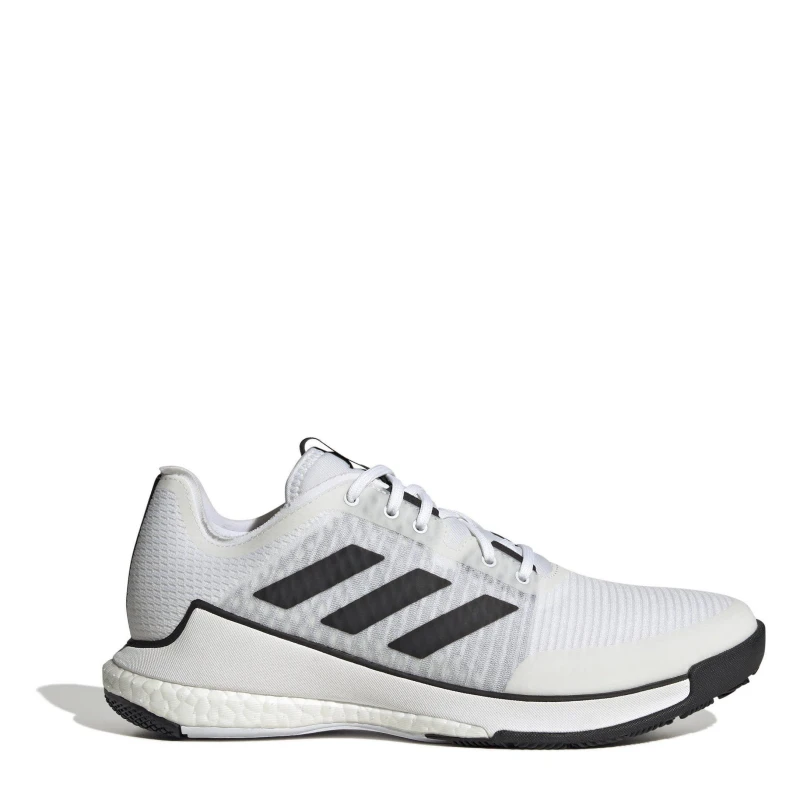 Image of adidas Kids Crazyflight M Indoor Hockey Shoes Ftwr White/Core unisex 3.5 (36)