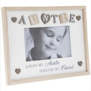 Image of Sentiments Frame Auntie 4X6" By Lesser & Pavey