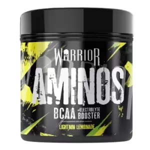 Image of Warrior Aminos BCAA Powder - 30 servings 360g-Lemon Lime Branch Chain Amino Acids Supplements