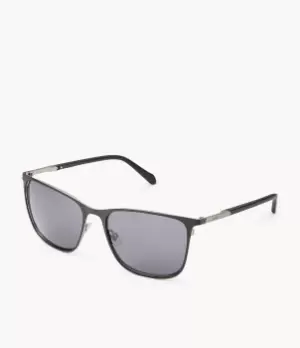 Image of Fossil Men Linus Rectangle Sunglasses