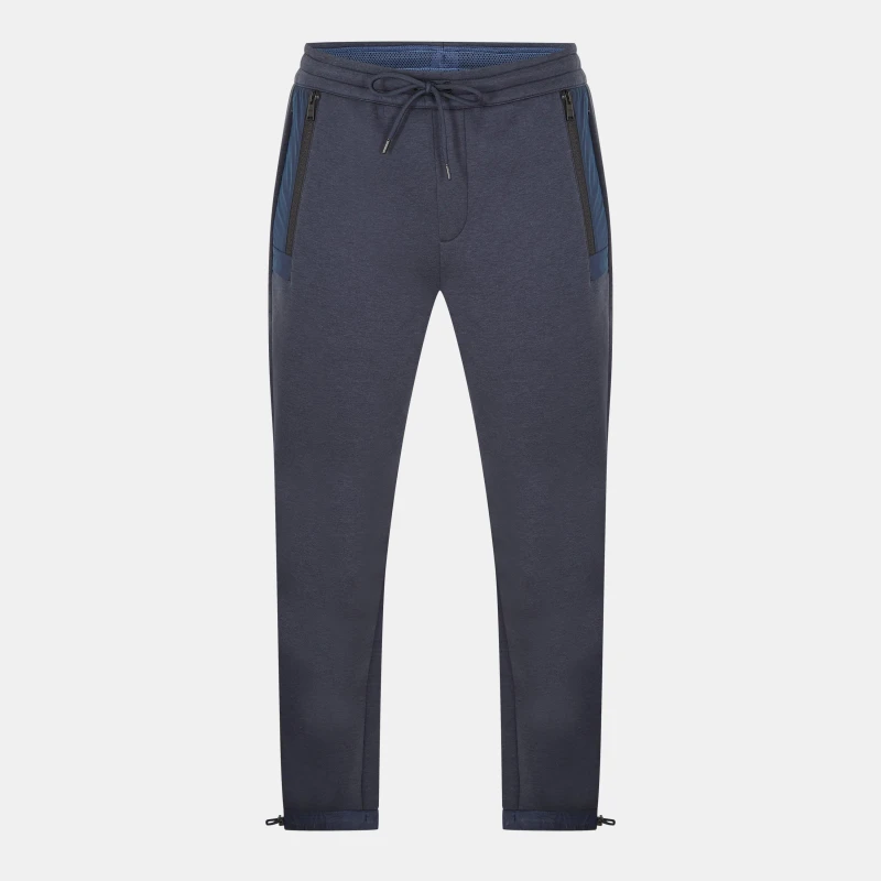 Image of Boss Mens P Lamont Fleece Joggers Dark Blue male L