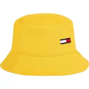 Image of Tommy Jeans Flag Bucket Hat - Yellow
