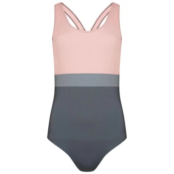 Image of Dare 2b Laura Whitmore Make Waves swimsuit - PwdrPnk/Orin