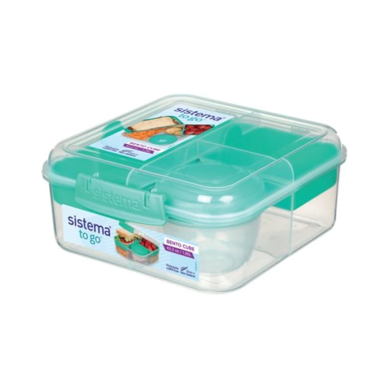 Image of Sistema Sistema Bento Cube to Go 1.25L 21685 21685