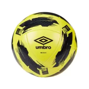 Image of Umbro Neo Swerve Football Yellow Black Size 5