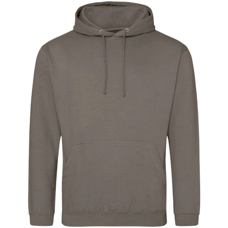 Image of AWDis AWDis Men College Hooded Sweatshirt Hoodie in Medium Beige Size: X-Small Medium Beige XS Male 5063693928223