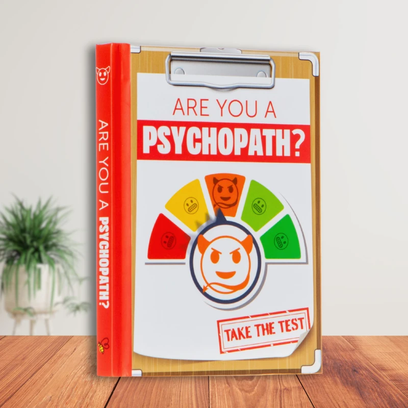Image of Boxer Gifts Are You A Psychopath? Joke Gift Book Multi unisex