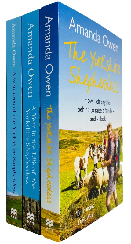 Image of The Yorkshire Shepherdess Series 3 Books Collection Set by Amanda Owen Amanda Owen Books