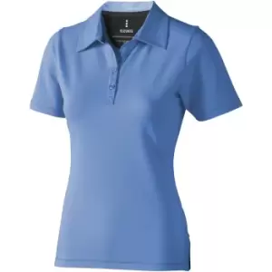 Image of Elevate Markham Short Sleeve Ladies Polo (M) (Light Blue)