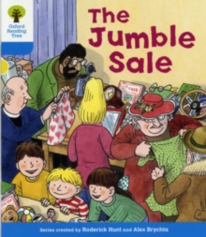 Image of Roderick Hunt Oxford Reading Tree: Level 3: More Stories A: The Jumble Sale Book Multi unisex