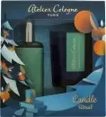 Image of Atelier Cologne Clementine California Gift Set 30ml Cologne Absolue Eau de Parfum + 70g Candle
