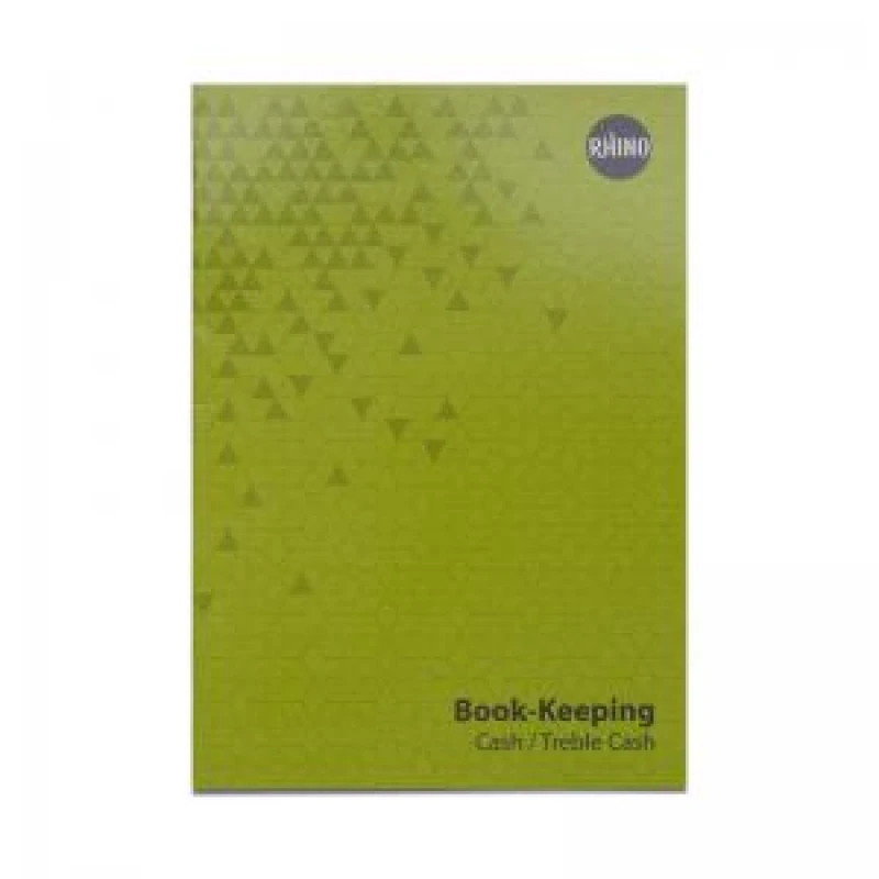 Image of Rhino A4 Book-Keeping Book 32 Page Cash Ruling (Pack 12) - BKC-6 DD