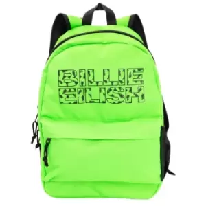 Image of Rock Sax Bad Guy Billie Eilish Backpack (One Size) (Green)