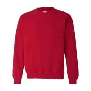 Image of Gildan Heavy Blend Unisex Adult Crewneck Sweatshirt (S) (Antique Cherry Red)