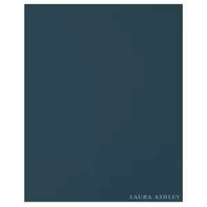 Image of Laura Ashley Midnight Seaspray Glass Splashback, (H)750mm (W)600mm (T)6mm