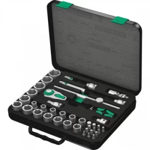 Image of Wera 8100 SC4 Zyklop 38 Piece 1/2" Drive Socket Set