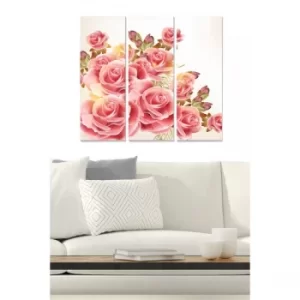 Image of MDF2871040 Multicolor Decorative MDF Painting (3 Pieces)