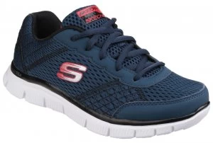 Image of Skechers Boys Flex Advantage Blue