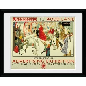 Image of Transport For London Advertising Expo 12" x 16" Framed Collector Print
