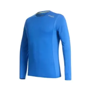 Image of Diadora Long Sleeve Core Running T Shirt Mens - Blue