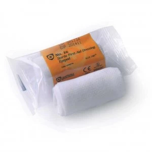 Image of Blue Dot No16 Eye Pad & Bandage Flow Wrapped PK10