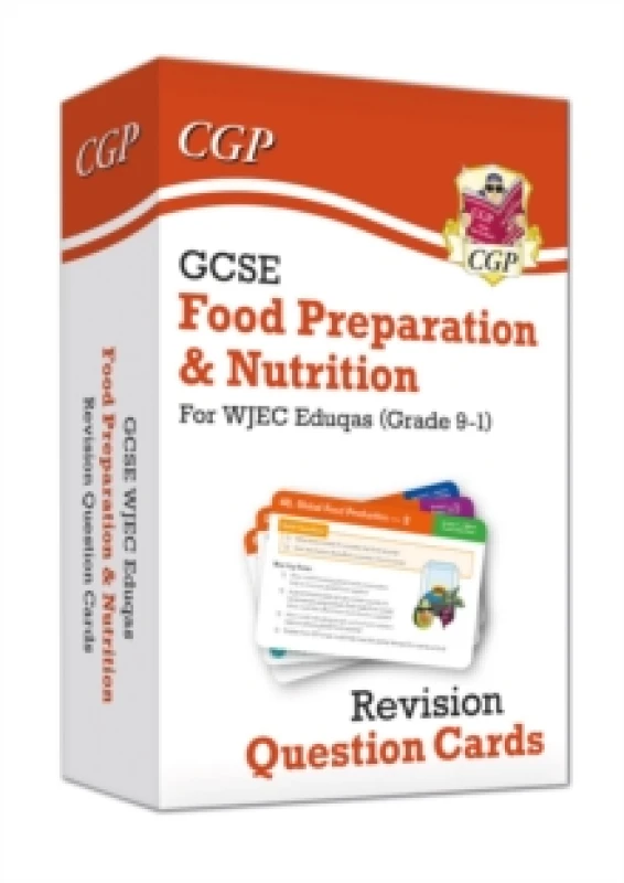 Image of GCSE Food Preparation & Nutrition WJEC Eduqas Revision Question Cards Hardback