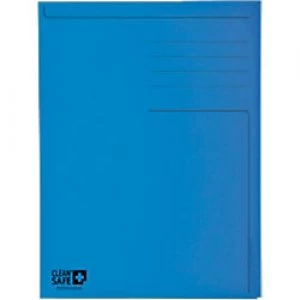 Image of Exacompta Clean Safe 2 Flap Folders A4 Pack of 5 33122E