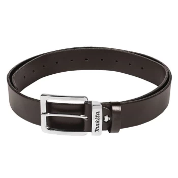 Image of Makita E-05387 Brown Leather Belt - L