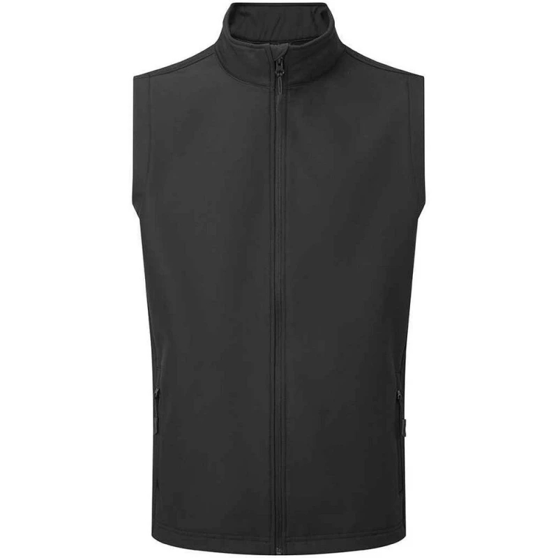 Image of Premier Premier Men Wind Resistant Gilet in Black Size: Small Black S Male 5063238302082