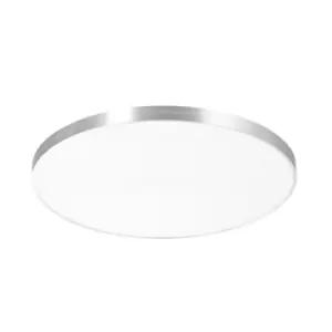 Image of Sierra Round Integrated LED Panel, Silver, 4000K, 6000lm